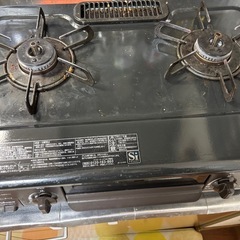 【取引決定】パロマ　ガステーブル　プロパンガス　2口コンロ　左強火力の画像