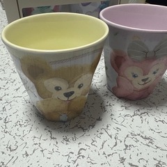 ダッフィー　タンブラー　4個セットの画像