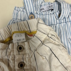 80〜90サイズ　ZARA ズボンセットの画像
