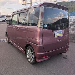 走行５万キロ台！　車検８年３月　パレットSW　片側パワースライドドア　HIDライト　の画像