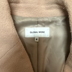 レディース　アウター　コート　モカ　ブラウン　Mサイズ　ロングコート　キャメルの画像