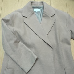 レディース　アウター　コート　モカ　ブラウン　Mサイズ　ロングコート　キャメルの画像