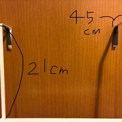 【11/15まで‼️】ドア掛けミラー　姿見の画像