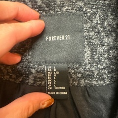 アソートシャギーミディチェスター Forever21 ピーコート　冬コートの画像