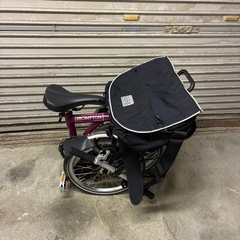 美品　ブロンプトンS6L 6速　純正バッグセット　折りたたみ自転車の画像