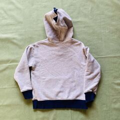 恐竜飾りフード付きパーカー　の画像