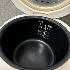 【決まりました】PURETONE 炊飯器　4合炊き HTS-350WHの画像