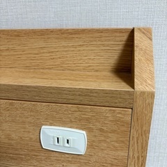 収納付きシングルベッド　★11/14〜19引取り募集★の画像