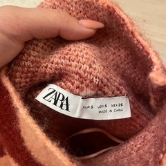 zara ニットの画像