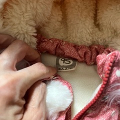 あったかロンパース　もこもこ防寒着の画像