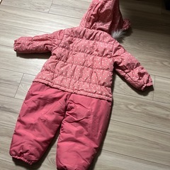 あったかロンパース　もこもこ防寒着の画像