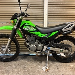 カワサキ　スーパーシェルパ　配送可能　支払いは現金or振り込みも可能の画像