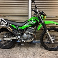 カワサキ　スーパーシェルパ　配送可能　支払いは現金or振り込みも可能の画像