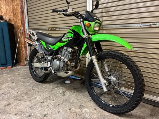 カワサキ　スーパーシェルパ　配送可能　支払いは現金or振り込みも可能