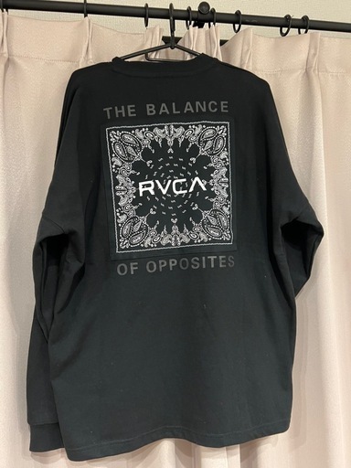 RVCA ロンT 厚生地　サイズS