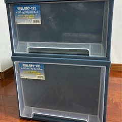 【11/16まで‼️】衣装ケース　2点セットの画像