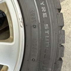 中古スタッドレス　タイヤのみ 軽自動車サイズ　155/65-14 　の画像