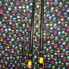 シェイクスピア　アグリースティック　釣竿3本　船釣り　泳がせ竿　打ち込み竿の画像