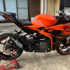 KTM　RC390　クイックシフター　ドライブレコーダー付　2023年式の画像