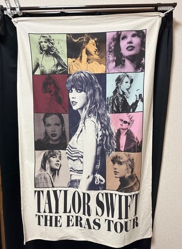 テイラー・スウィフトのアルバムデザインのタペストリー