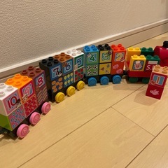 【美品】アンパンマン　SLマンと１２３！すうじブロックセットの画像