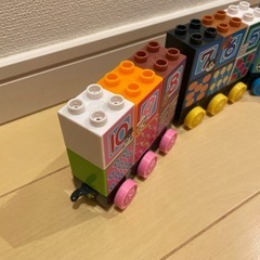 【美品】アンパンマン　SLマンと１２３！すうじブロックセットの画像