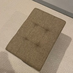 収納スツール　ブラウンの画像