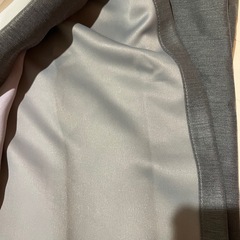 ニトリ遮光カーテン100x190cmグレーの画像