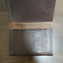 名刺入れ　レザー　ダークブラウンの画像