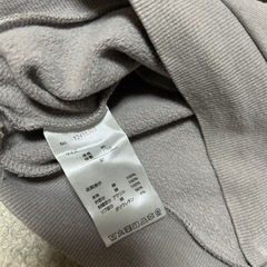 ミッフィー　裏起毛トレーナー　サイズ80 セーラー襟の画像