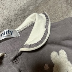 ミッフィー　裏起毛トレーナー　サイズ80 セーラー襟の画像