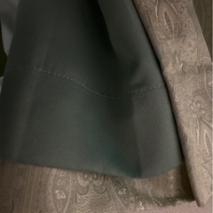 遮光カーテン　レースカーテン 2枚組 幅100cm 丈108cmの画像