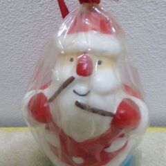 クリスマスキャンドルの飾りの画像