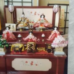 早期引き取りで2000円引き　雛壇　付属品の画像