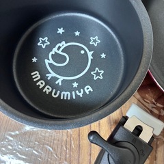 丸美屋　フライパン　4点セット　取手取り外し可の画像