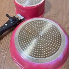 丸美屋　フライパン　4点セット　取手取り外し可の画像