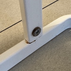 山崎実業 tower　バスタオルハンガー ホワイト の画像