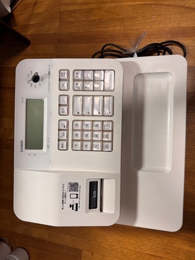 カシオレジスター SR-G3-WE ホワイト