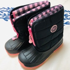 スキーウェア　ブーツ　子供用　雪遊び  一度のみ使用の画像
