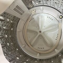 【リユースショップスパークル】全自動電気洗濯機　現行モデル!!外置き品の為、格安!!　2022年製　No.84　7kg　マクスゼン　JW70WP01　配送設置可能♪の画像