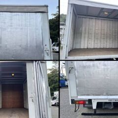 平30年ブルーテックキャンター　AT 荷台カーテン式　検切れ　抹消渡しの画像