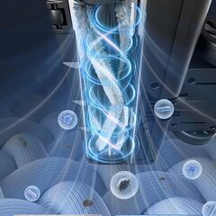 【新品未使用‼️】掃除機 コードレス【55,000PA超強力吸引・自立式設計・グリーンLEDライト付き】コードレス掃除機 3段吸引力モード LED電量表示 スティックそうじき 大容量着脱式バッテリー付き 55分連続稼働 ハンディクリーナー 伸縮パイプ サイクロンHEPの画像