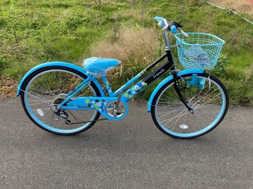 未使用 未登録 フランシス Jr 24インチ 6段変速 子供用