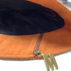 昭和レトロ　MOSCHINO 帽子　ハット　スマイリーフェイス　ニコちゃんの画像