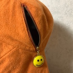 昭和レトロ　MOSCHINO 帽子　ハット　スマイリーフェイス　ニコちゃんの画像