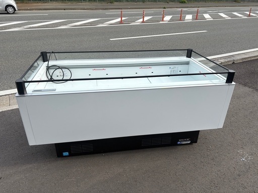 ■中古品 フクシマガリレイ 冷蔵ショーケース 平型オープンショーケース AMC-61RGFSAXOR 2023年 243L 100V 動作問題なし■