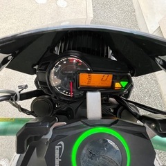 値下げ！！カワサキZ125proカスタム車中古品エンジン&走行良好他！個性派ルックスマシン！キャリア付き！！の画像