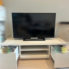 【幅100cm】【収納付き】テレビ台お譲りいたします。の画像