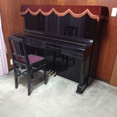 昭和47年購入のヤマハのピアノ（U3H） 最後の調律は2021年の画像