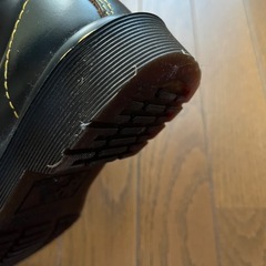 ドクターマーチン　Dr.Martens Capper ブラックレザー ハイカットブーツ　22cmの画像